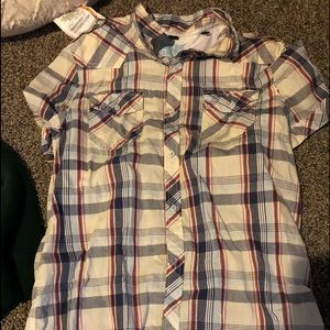 David buffalo short sleeve button up